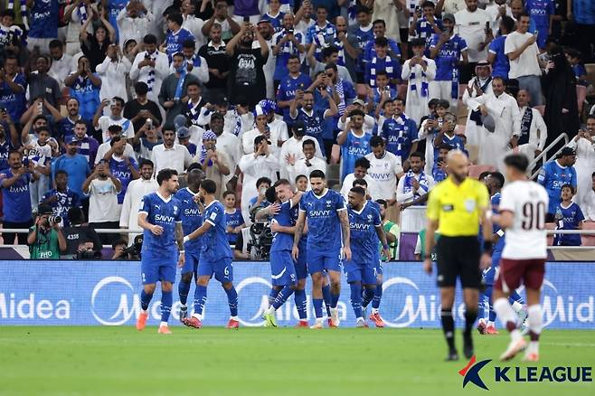 알힐랄 선수들 [한국프로축구연맹 제공. 재판매 및 DB금지]