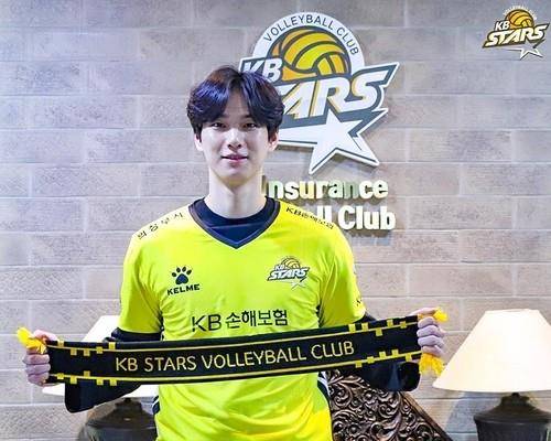 KB손해보험과 계약한 FA 최대어 임성진 [KB손해보험 제공. 재판매 및 DB 금지]