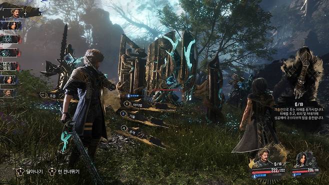 '33 원정대'의 UI 디자인 [게임 화면 캡처]