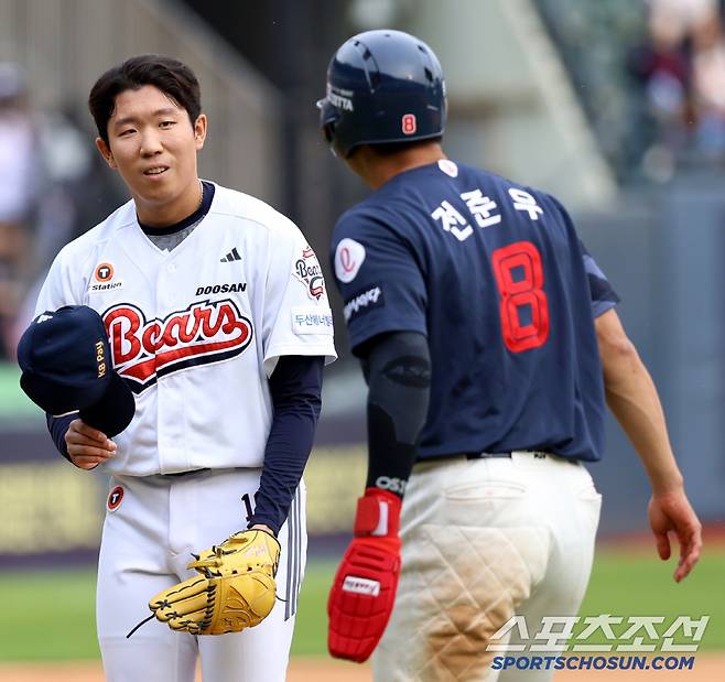 미안함을 전하는 김민규를 만난 전준우의 반응은?