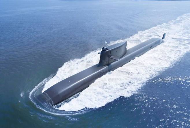 한화오션은 60조~70조원 규모의 캐나다 잠수함 사업 수주에 나선다. 캐나다 해군은 2035년 첫 인도를 목표로 신형 잠수함을 최대 12척 도입할 예정이다. (사진제공=한화오션)