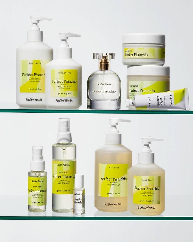 비건 포뮬러 기반에 피부 친화적 성분을 담은 앤아더스토리즈 배스 앤 바디 컬렉션.