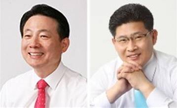 왼쪽부터 박찬우, 정도희. 대전일보DB