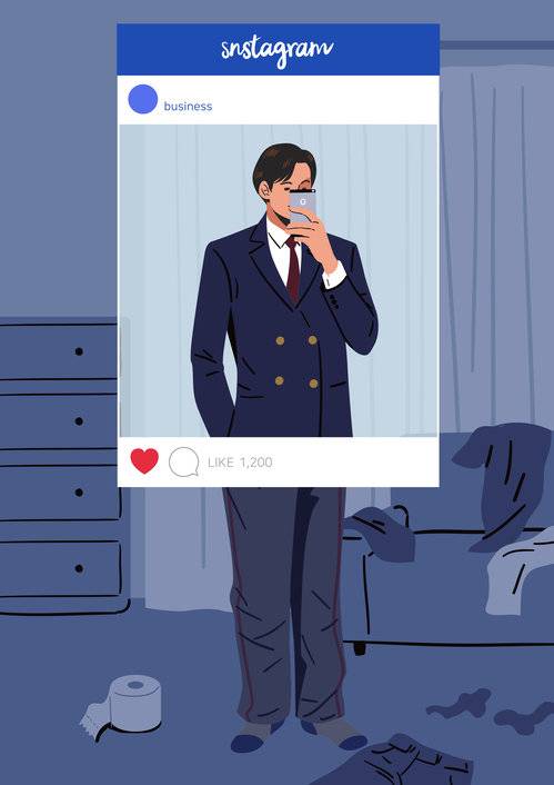 글보다 사진, 영상을 강조하는 SNS를 많이 이용할수록 나와 다른 사람들의 외모를 더 많이 비교하게 되고, 내 몸에 대한 만족도는 떨어진다. 게티이미지