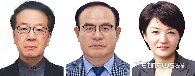 (왼쪽부터) 김화진 현대모비스 사외이사, 심달훈 현대차 사외이사, 조화순 기아 사외이사. (사진=현대차그룹)