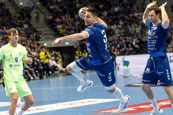 사진 2024/25 유럽핸드볼연맹(EHF) 남자 챔피언스리그 8강 바르셀로나와 세게드의 경기 모습, 사진 출처=유럽핸드볼연맹