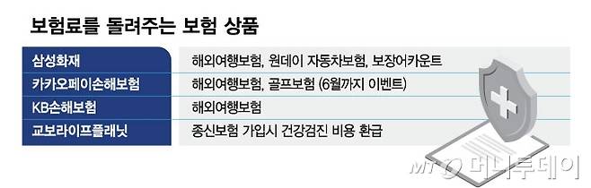 보험료를 돌려주는 보험 상품/그래픽=김현정