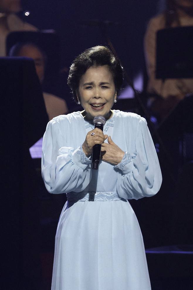 [서울=뉴시스]  '이미자 전통가요 헌정 공연 '맥(脈)을 이음'. (사진 = 쇼당이엔티 제공) 2025.04.27. photo@newsis.com. *재판매 및 DB 금지