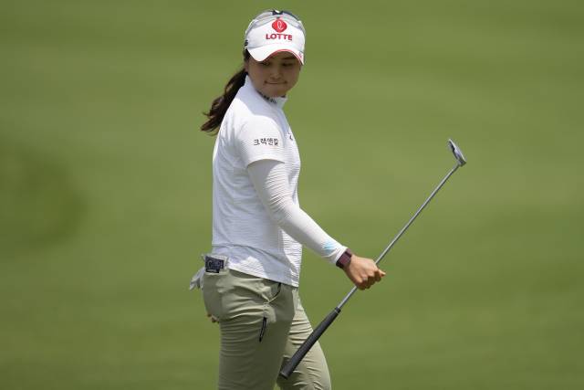 공동 6위에 나선 최혜진. 사진 제공=AP연합뉴스