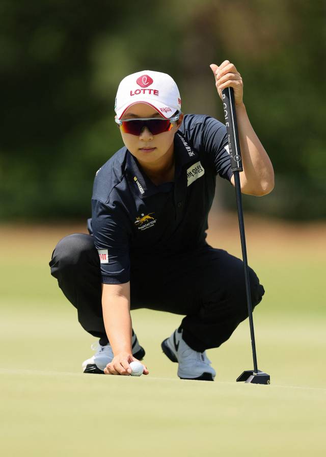 공동 11위에 나선 김효주. 사진 제공=AFP연합뉴스