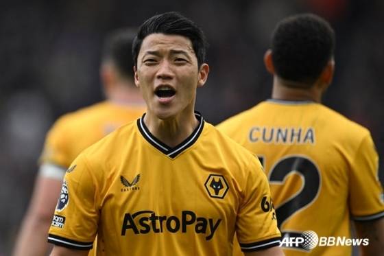 울버햄튼 공격수 황희찬. /AFPBBNews=뉴스1