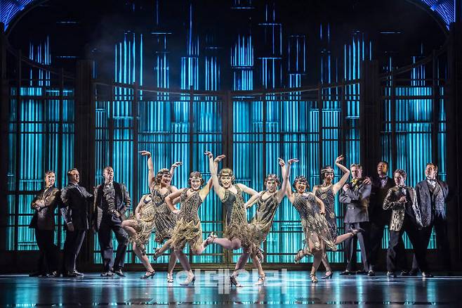 뮤지컬 ‘위대한 개츠비’ 영국 웨스트엔드 공연의 한 장면(사진=오디컴퍼니/ⓒJohan Persson)