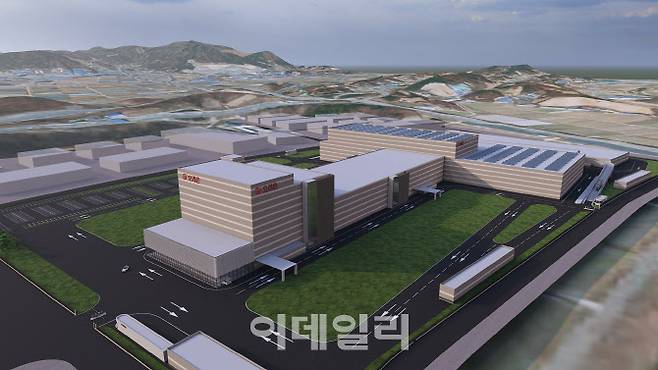 오리온 진천 통합센터 조감도(제공=오리온)