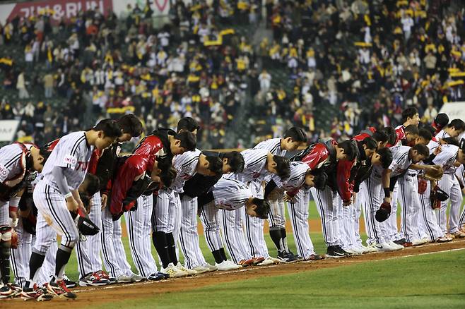 LG 선수들. 사진 | LG 트윈스