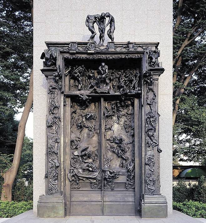 도쿄 국립서양미술관에 있는 ‘지옥의 문’. /일본 국립서양미술관