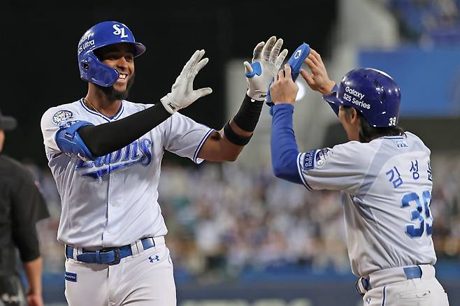 디아즈-김성윤. 삼성 제공