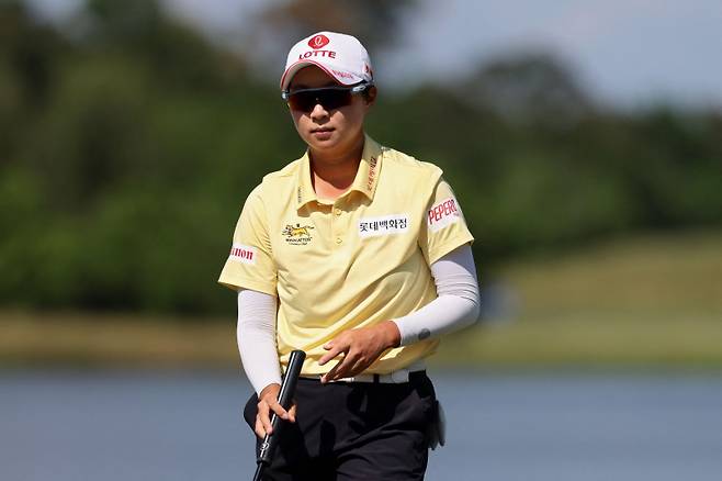 <yonhap photo-2503=""> 김효주. AFP=연합뉴스</yonhap>