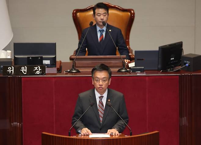 ▲ 박정 국회 예산결산특별위원장·최상목(아래) 부총리 [연합뉴스]