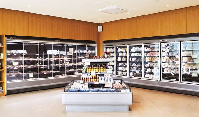 강원도 원주 스마트팩토리 1층에 위치한 설성마켓 전경. 설성푸드 제공