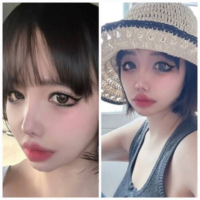 박봄이 단발 변신과 함께 청순한 분위기의 근황을 전해 시선을 모았다.사진=박봄 SNS