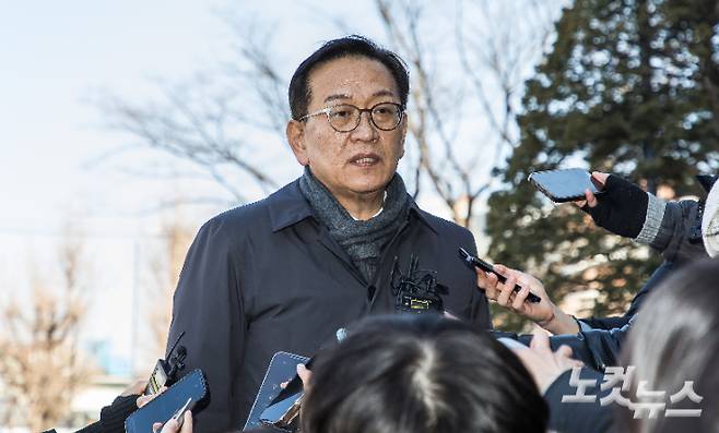 윤석열 대통령 측 변호인인 석동현 변호사. 박종민 기자