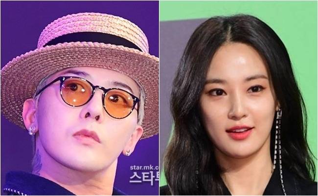 지드래곤, 이주연. 사진 ㅣ스타투데이DB