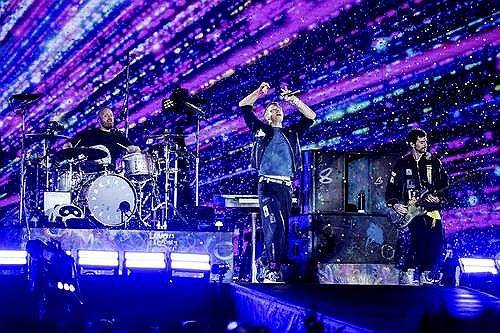 내한공연 하는 밴드 콜드플레이 [라이브네이션코리아 제공. 재판매 및 DB 금지]