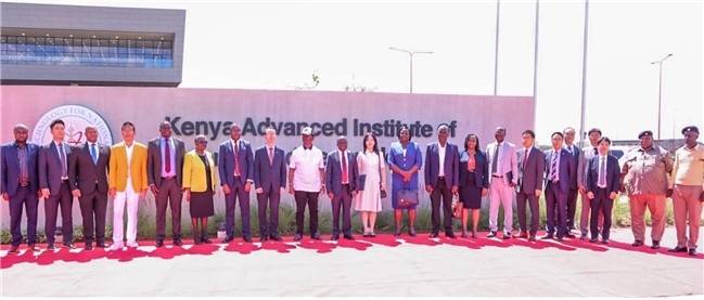 케냐과학기술원 준공식  [주케냐 한국대사관 제공. 재판매 및 DB 금지]