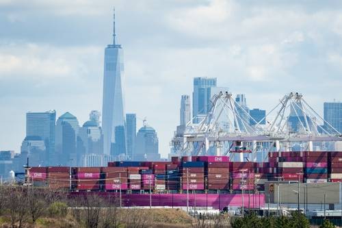 미국 항구 덮친 관세 역풍 [연합뉴스 자료사진. 재판매 및 DB 금지]