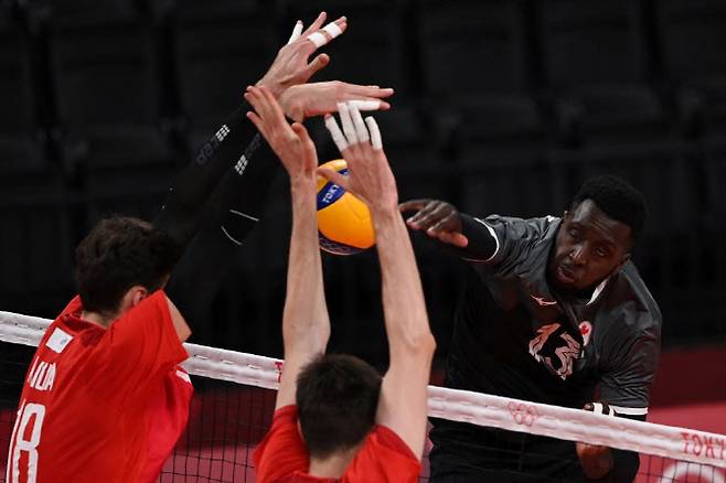 프로배구 남자부 외국인 드래프트 최대어로 주목받는 쉐론 베논 에반스. 사진=AFPBBNews