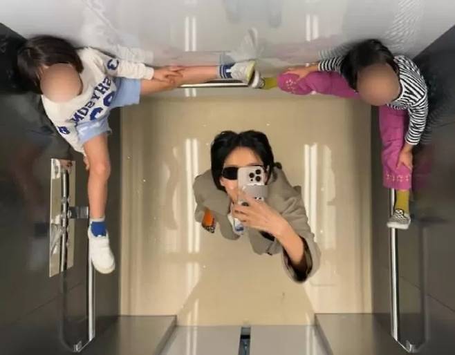 김나영이 SNS에 올렸다 삭제한 사진