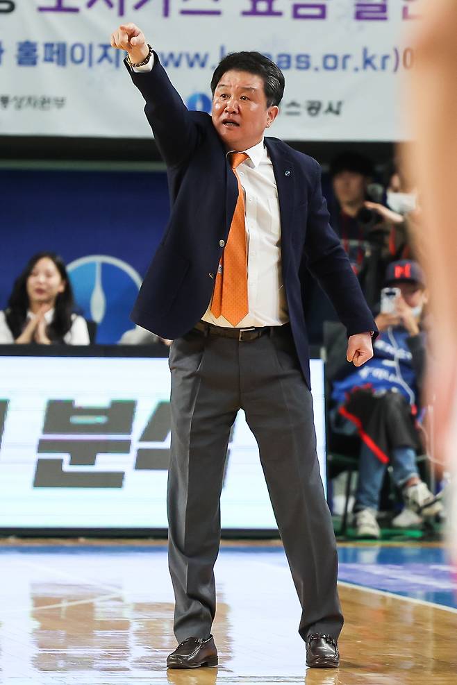 유도훈 감독. 사진제공=KBL