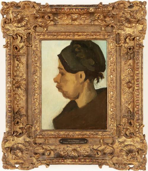 KAIST 기획전에 출품 예정인 반 고흐의 '농부여인의 초상화' 그림.(사진=KAIST)