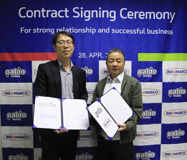 팔도가 인도네시아 인도푸드 그룹과 업무계약을 체결했다. (제공=팔도)