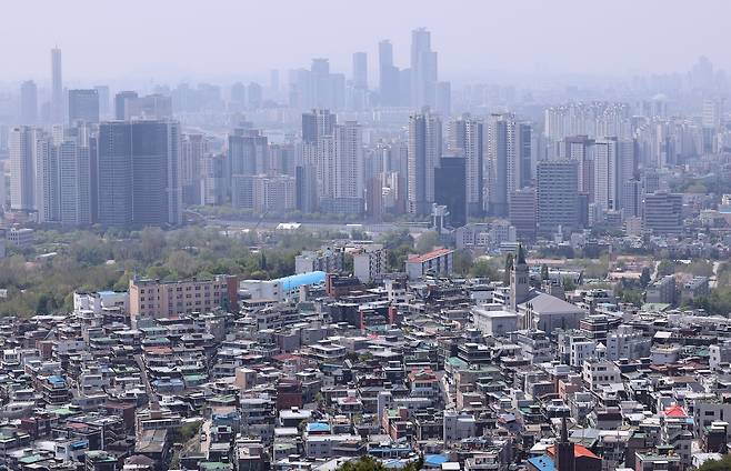 28일 서울 아파트단지와 연립·다세대(빌라) 모습./뉴스1