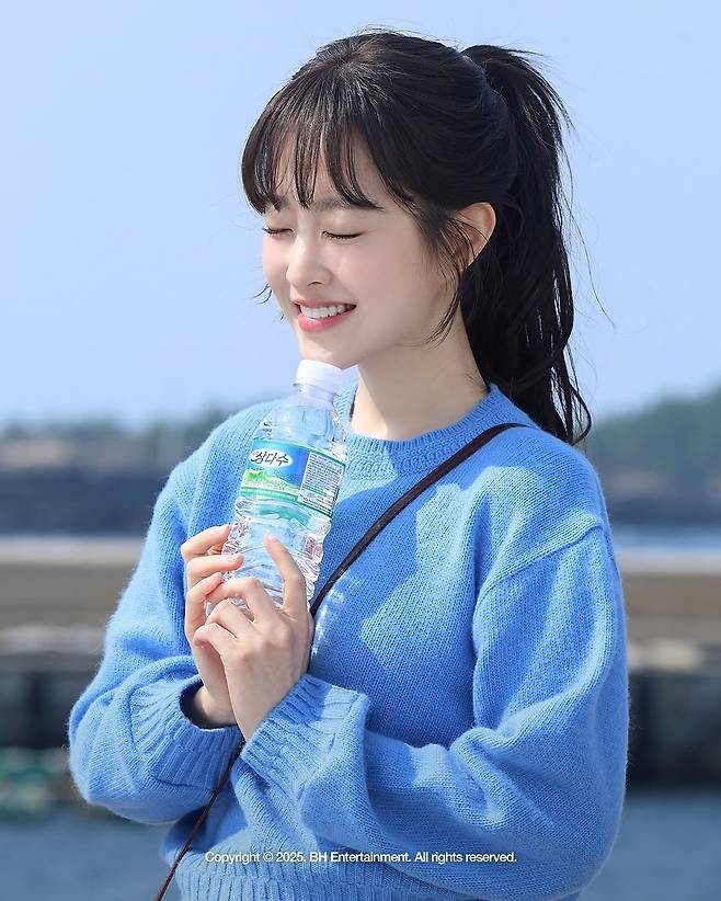 박보영 삼다수 광고 비하인드 사진