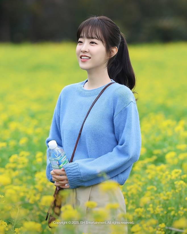 박보영 삼다수 광고 비하인드 사진