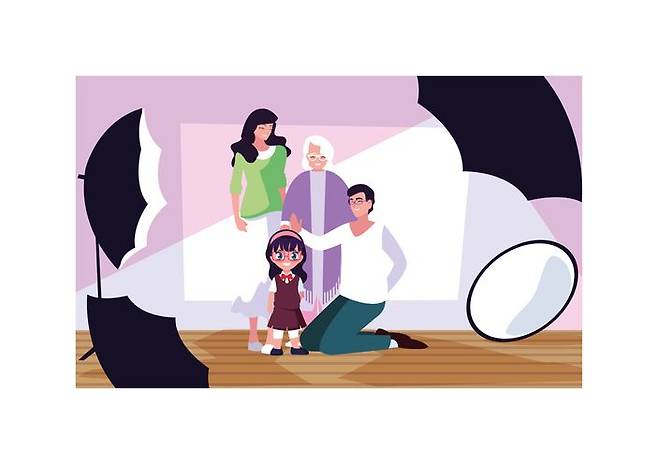 가족사진 가정의달