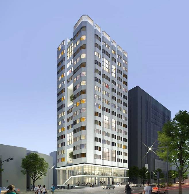 에피소드 신촌 캠퍼스 조감도. SK디앤디 제공