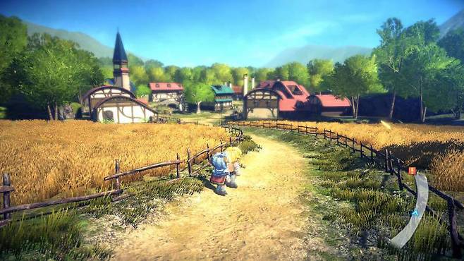 배경은 3D이지만, 캐릭터는 2D 도트 캐릭터였던 스타오션 더 세컨드 스토리R