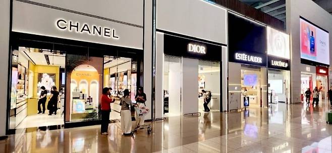 신라면세점 뷰티 플래그십 스토어.  /사진=한경DB