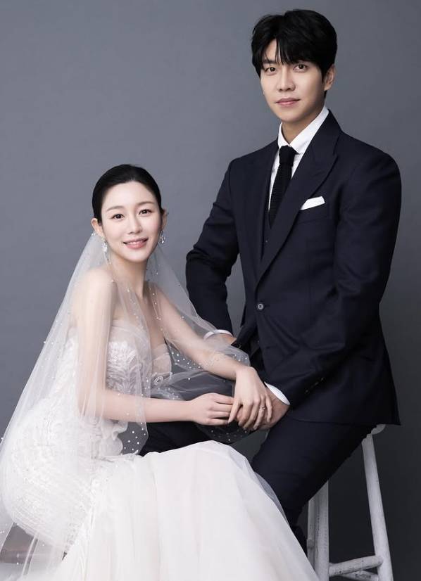 2023년 결혼한 배우 견미리의 딸 배우 이다인과 가수 겸 배우 이승기 웨딩 사진. /사진=이다인 인스타그램