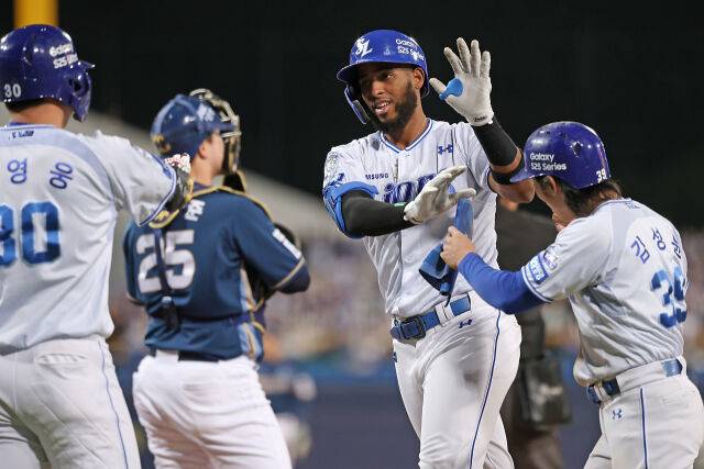 삼성 라이온즈 르윈 디아즈./삼성 라이온즈