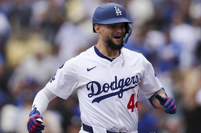 다저스 외야수 파헤스. AP=연합뉴스