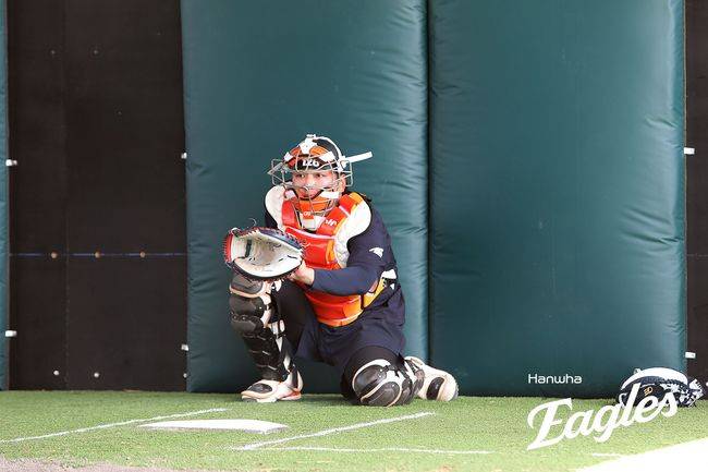 한화 불펜 포수 김지현. /한화 이글스 제공