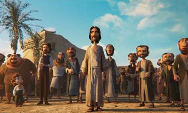 예수의 탄생부터 부활까지의 여정을 그린 애니메이션 ‘킹 오브 킹스’의 한 장면. 모팩스튜디오 제공