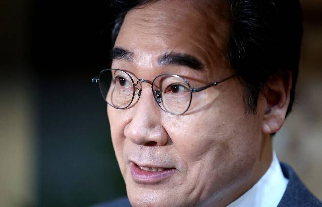 새미래민주당 이낙연 상임고문. 뉴시스