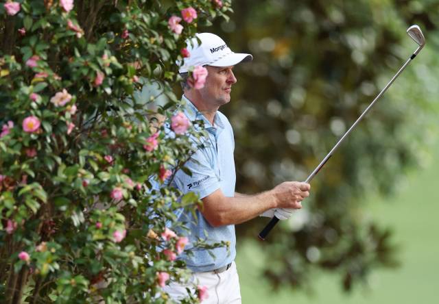 저스틴 로즈의 1라운드 플레이는 꽃처럼 화려했다. AFP연합뉴스