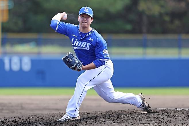 삼성 정민성. 삼성 라이온즈 제공