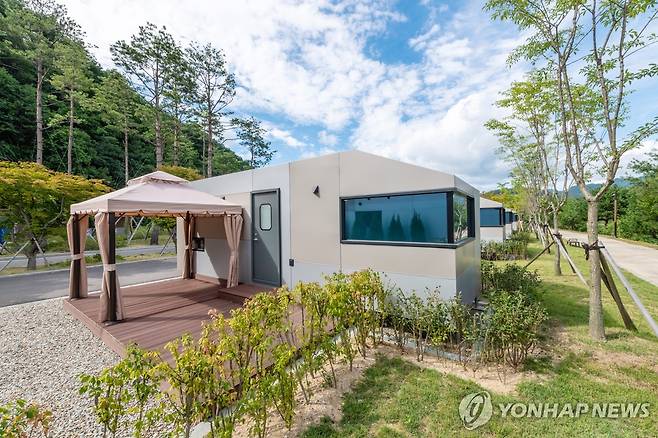 인제군 인북천 물빛테마공원 [인제군 제공]